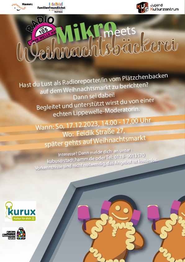 MIKRO meets Weihnachtsbäckerei