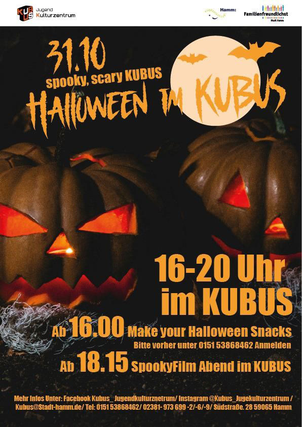 Gruseln im KUBUS – 31.10.24