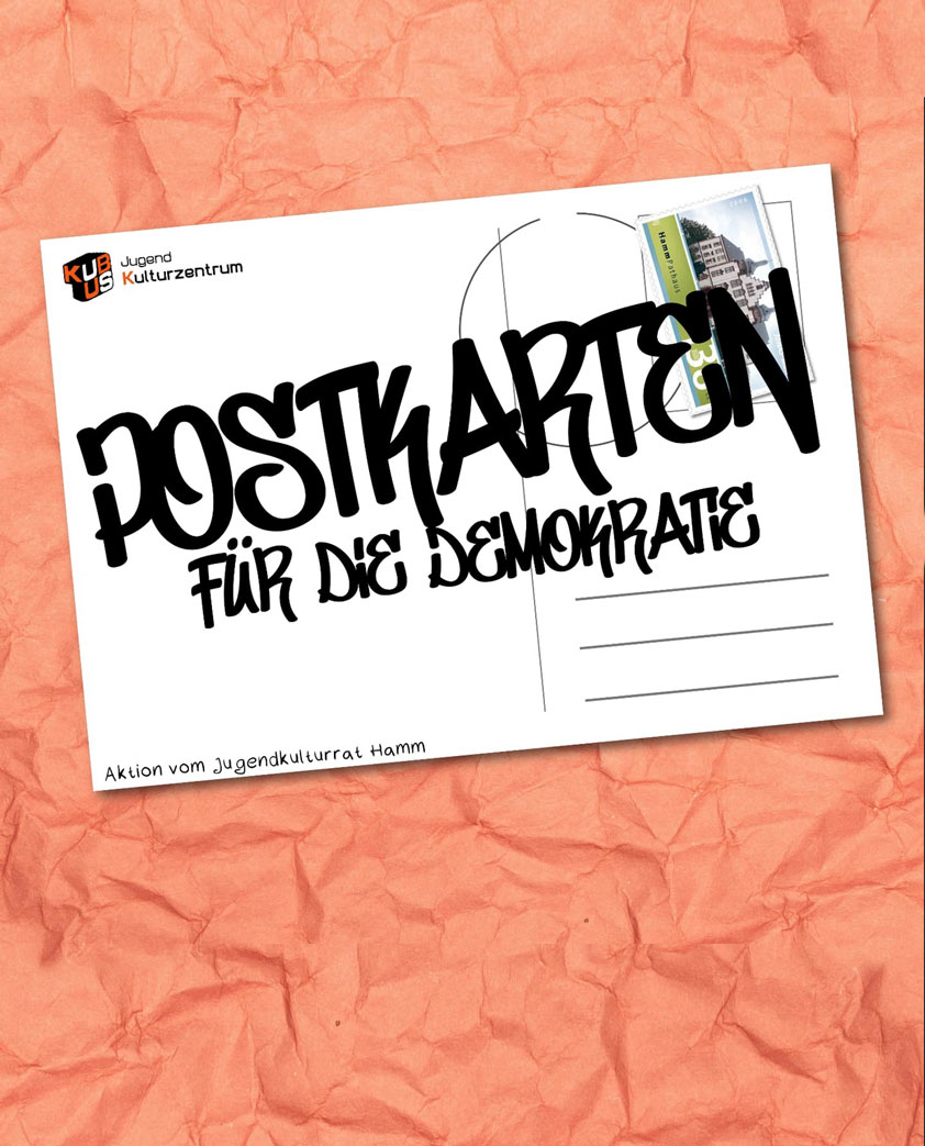 Zeichen für Die Demokratie