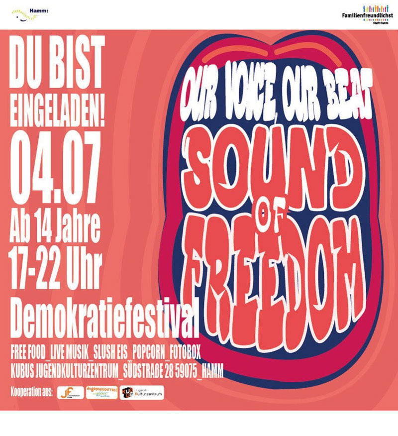 🎉 OUR BEAT, OUR VOICE – DEIN FESTIVAL! 🎶